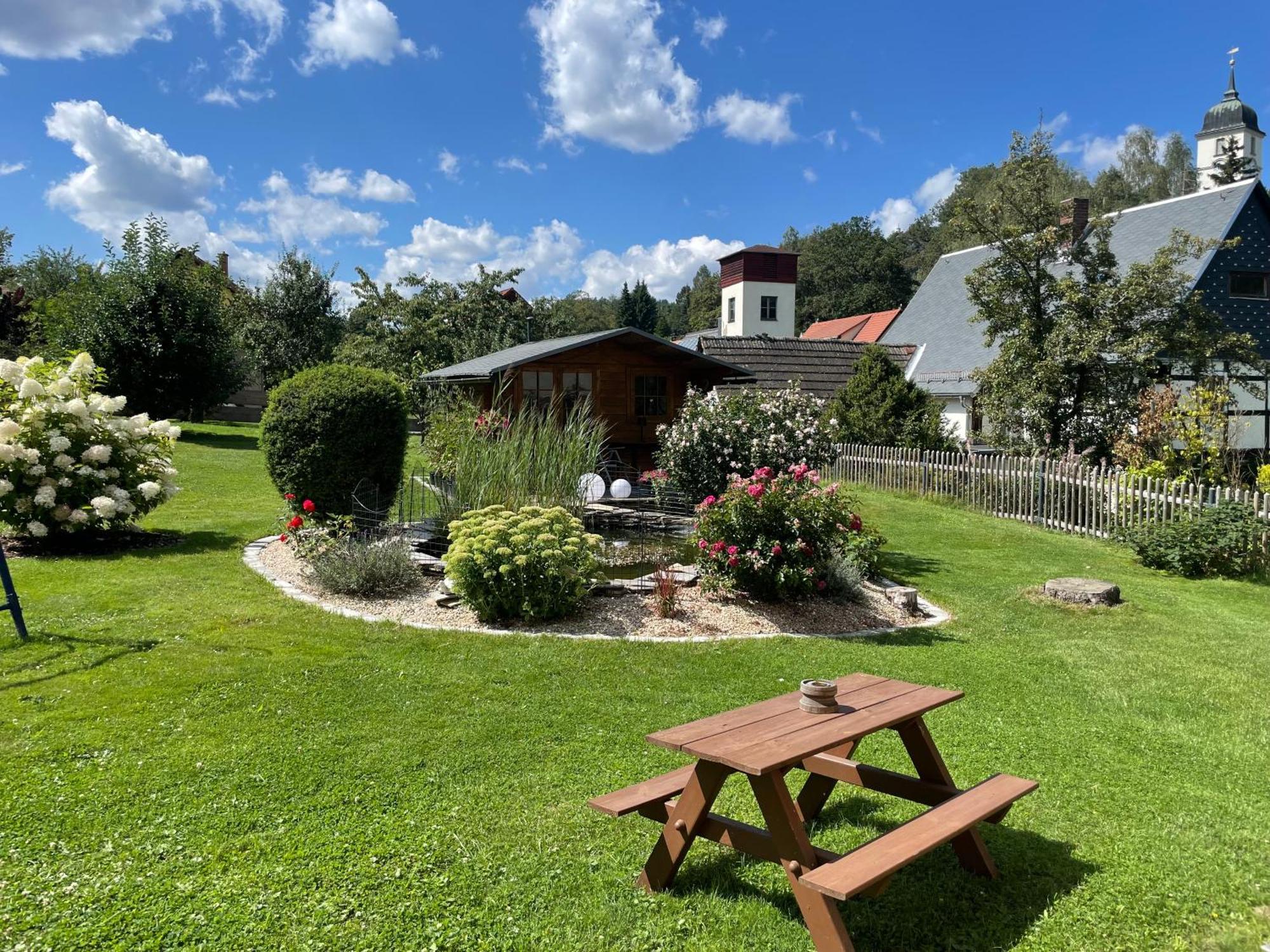 Ferienwohnung "Am Kirchsteig" Kurort Gohrisch Exterior foto